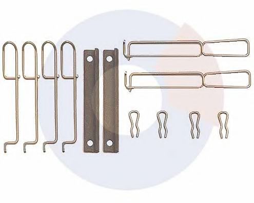Комплектующие, колодки дискового тормоза CARRAB BRAKE PARTS 2232