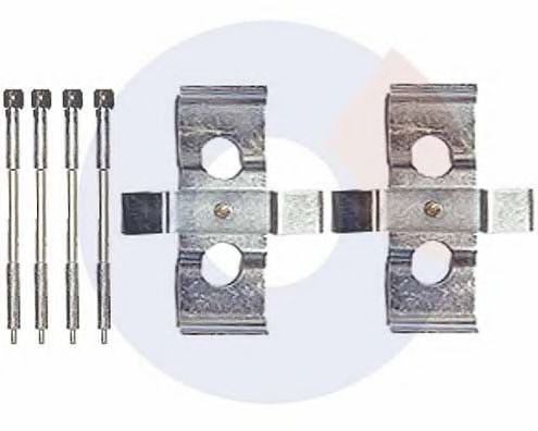 Комплектующие, колодки дискового тормоза CARRAB BRAKE PARTS 2342