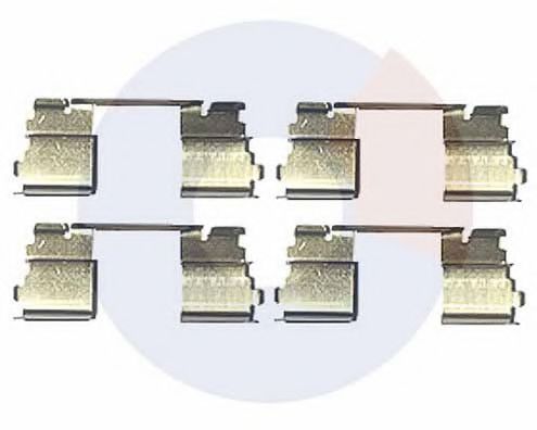 Комплектующие, колодки дискового тормоза CARRAB BRAKE PARTS 2387