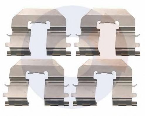 Комплектующие, колодки дискового тормоза OJD (QUICK BRAKE) 1780