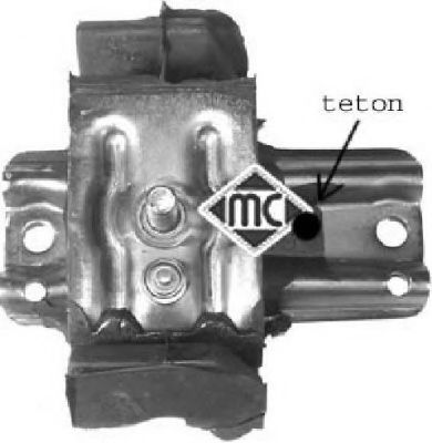 Подвеска, двигатель Metalcaucho 04701