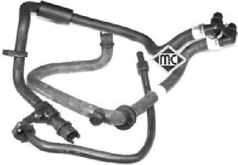 Шланг, теплообменник - отопление Metalcaucho 08737