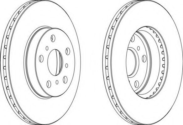 Тормозной диск ROADHOUSE 61701