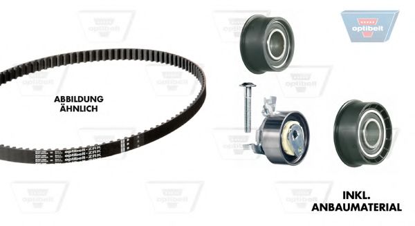 Комплект ремня ГРМ OPTIBELT KT 1024