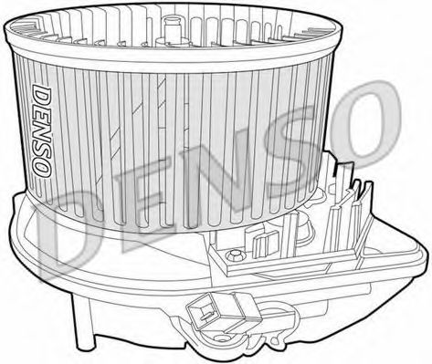 Вентилятор салона DENSO DEA07015