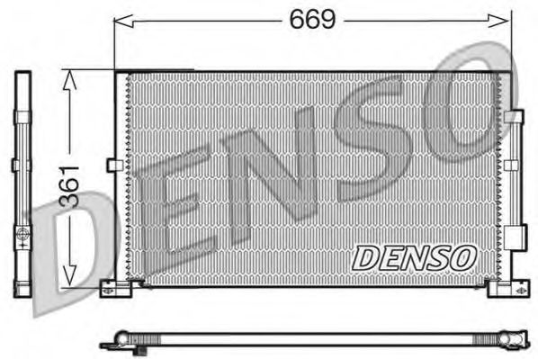 Конденсатор, кондиционер DENSO DCN10012