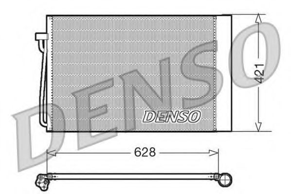 Конденсатор, кондиционер DENSO DCN05018