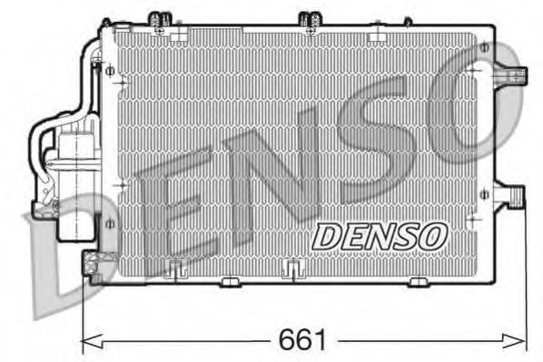 Конденсатор, кондиционер DENSO DCN20015