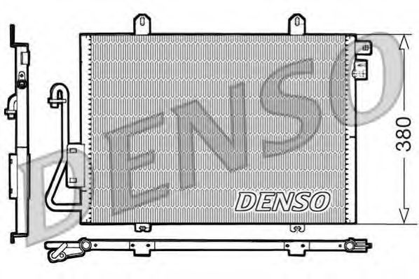 Конденсатор, кондиционер DENSO DCN23006