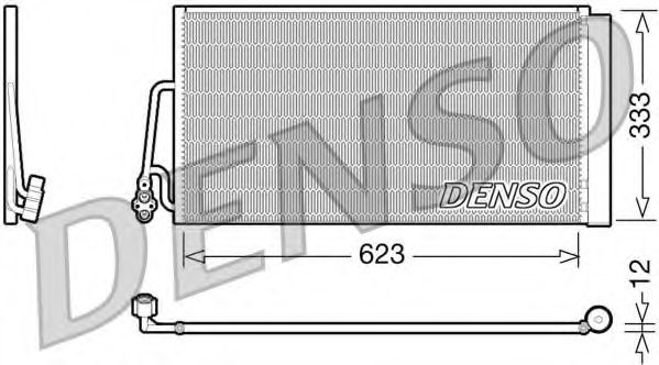 Конденсатор, кондиционер DENSO DCN05102