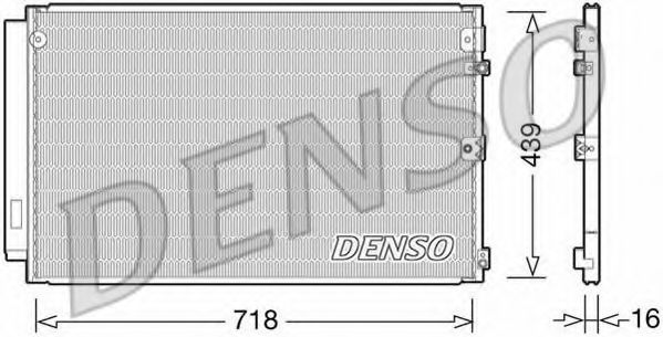 Конденсатор, кондиционер DENSO DCN51011