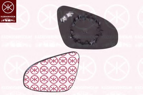 Зеркальное стекло, наружное зеркало KLOKKERHOLM 81641064