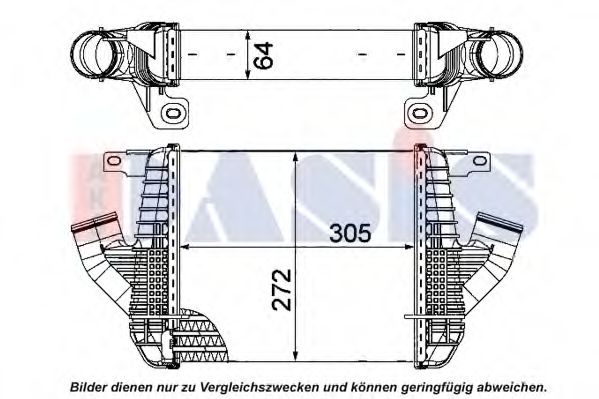 Интеркулер AKS DASIS 077014N