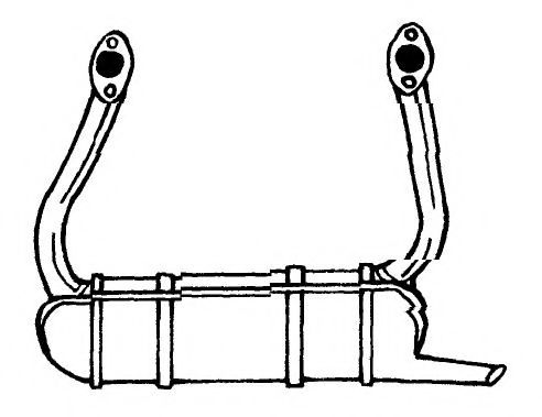 Глушитель выхлопных газов конечный AKS DASIS SG12901