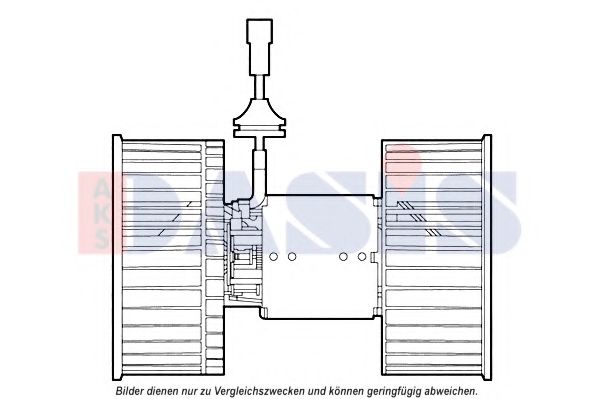 Вентилятор салона AKS DASIS 408084N