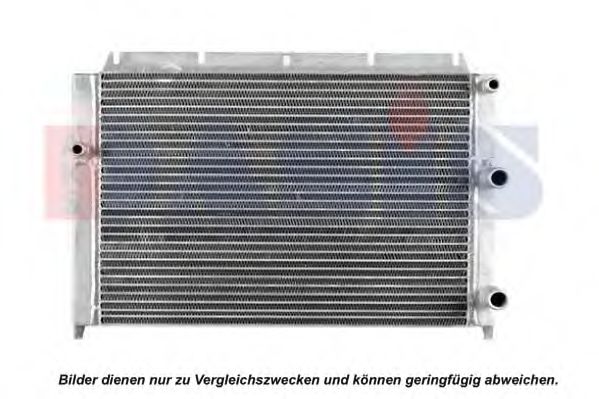 Радиатор, охлаждение двигателя AKS DASIS 440693N