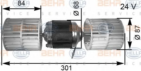 Вентилятор салона WAECO 54021