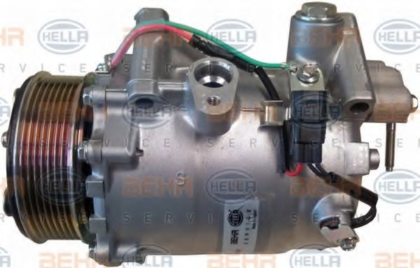 Компрессор, кондиционер BEHR HELLA SERVICE 8FK 351 121-041