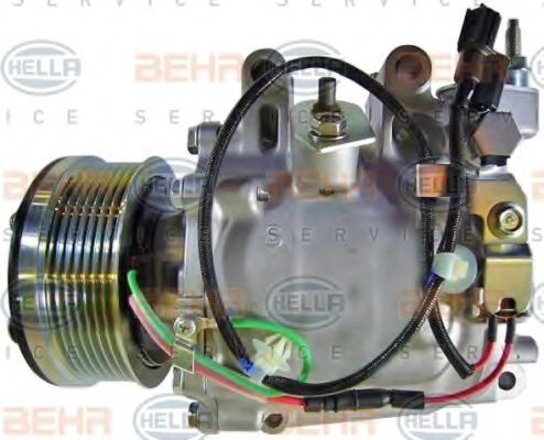 Компрессор, кондиционер BEHR HELLA SERVICE 8FK 351 121-551