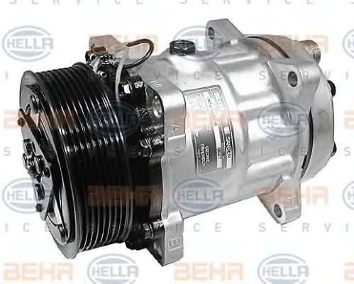 Компрессор, кондиционер BEHR HELLA SERVICE 8FK 351 126-191
