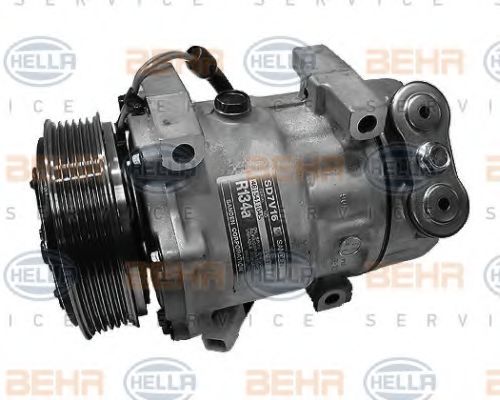 Компрессор, кондиционер BEHR HELLA SERVICE 8FK 351 127-371