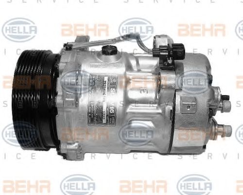 Компрессор, кондиционер BEHR HELLA SERVICE 8FK 351 127-441