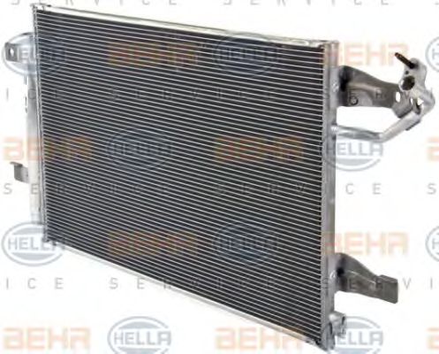 Конденсатор, кондиционер BEHR HELLA SERVICE 8FC351304761