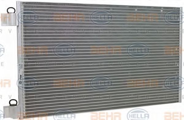 Конденсатор, кондиционер BEHR HELLA SERVICE 8FC351309161
