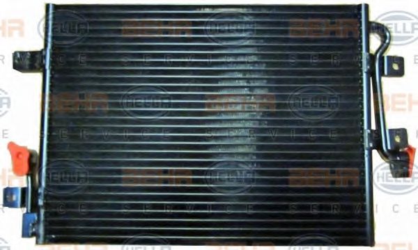 Конденсатор, кондиционер BEHR HELLA SERVICE 8FC351309311