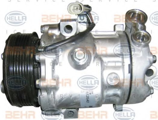 Компрессор, кондиционер BEHR HELLA SERVICE 8FK 351 316-401