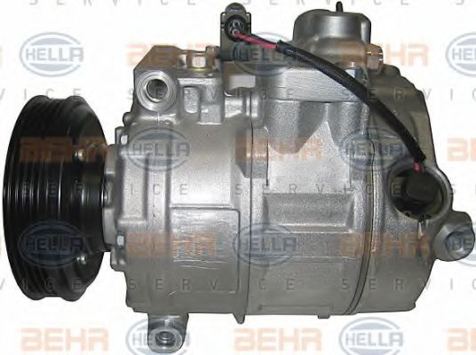 Компрессор, кондиционер BEHR HELLA SERVICE 8FK 351 322-771