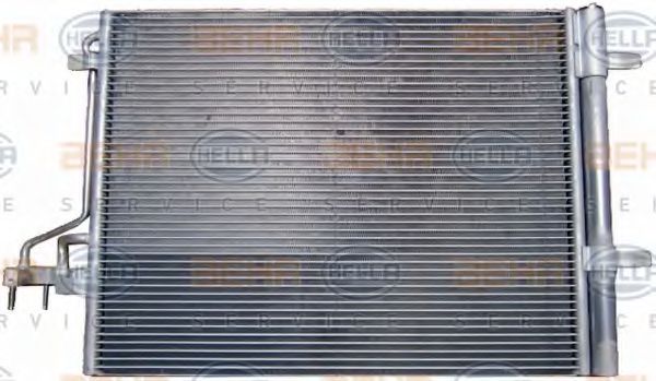 Конденсатор, кондиционер BEHR HELLA SERVICE 8FC351343191