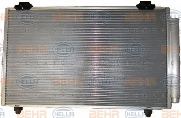 Конденсатор, кондиционер BEHR HELLA SERVICE 8FC351343601