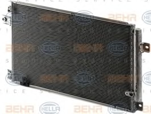 Конденсатор, кондиционер BEHR HELLA SERVICE 8FC351343731