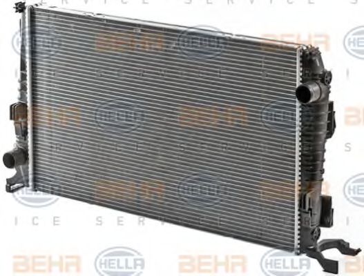 Радиатор, охлаждение двигателя BEHR HELLA SERVICE 8MK376700241