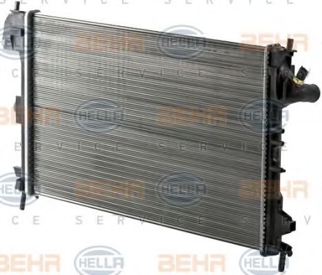 Радиатор, охлаждение двигателя BEHR HELLA SERVICE 8MK376700261