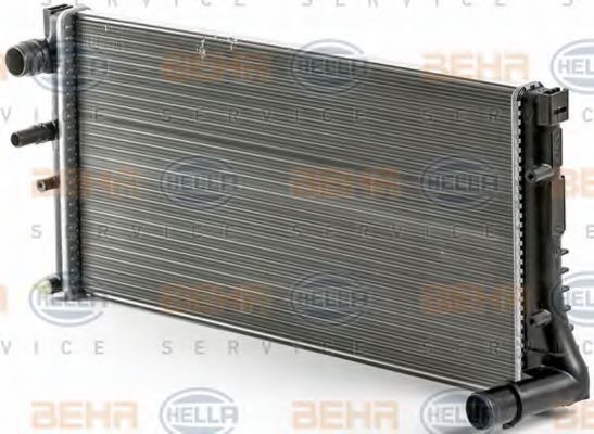Радиатор, охлаждение двигателя BEHR HELLA SERVICE 8MK376700291