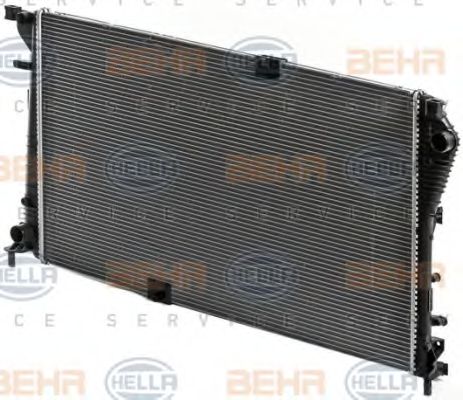 Радиатор, охлаждение двигателя BEHR HELLA SERVICE 8MK376700371