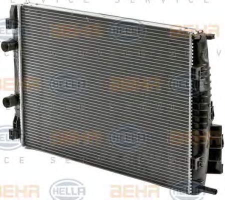 Радиатор, охлаждение двигателя BEHR HELLA SERVICE 8MK376700404