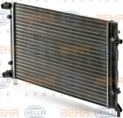 Радиатор, охлаждение двигателя BEHR HELLA SERVICE 8MK376700494