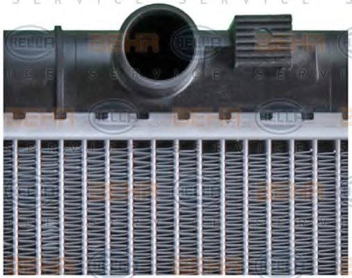 Радиатор, охлаждение двигателя BEHR HELLA SERVICE 8MK376708601