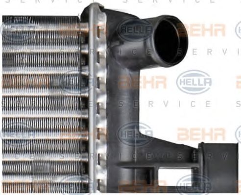Радиатор, охлаждение двигателя BEHR HELLA SERVICE 8MK376710311