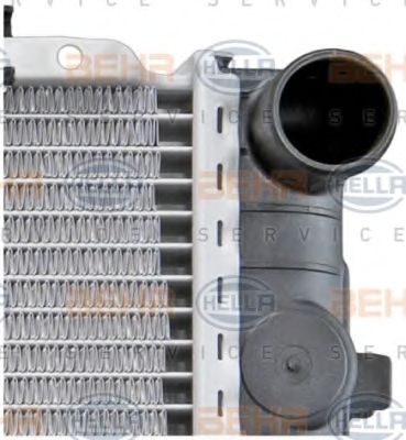 Радиатор, охлаждение двигателя BEHR HELLA SERVICE 8MK376711401