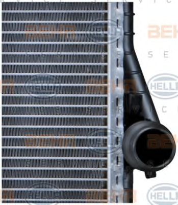 Радиатор, охлаждение двигателя BEHR HELLA SERVICE 8MK376712494