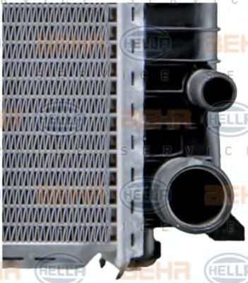 Радиатор, охлаждение двигателя BEHR HELLA SERVICE 8MK376712781
