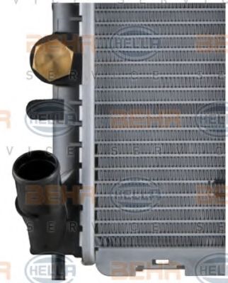 Радиатор, охлаждение двигателя BEHR HELLA SERVICE 8MK376717781