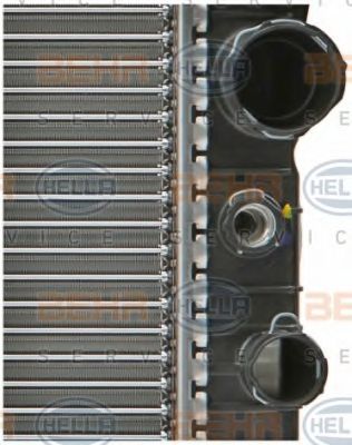 Радиатор, охлаждение двигателя BEHR HELLA SERVICE 8MK376718011