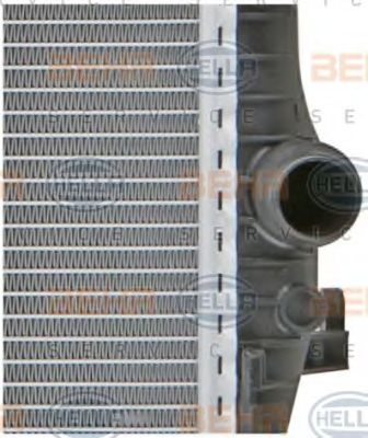 Радиатор, охлаждение двигателя BEHR HELLA SERVICE 8MK376719001