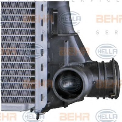 Радиатор, охлаждение двигателя BEHR HELLA SERVICE 8MK376730581