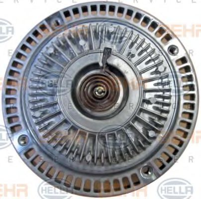 Сцепление, вентилятор радиатора BEHR HELLA SERVICE 12024